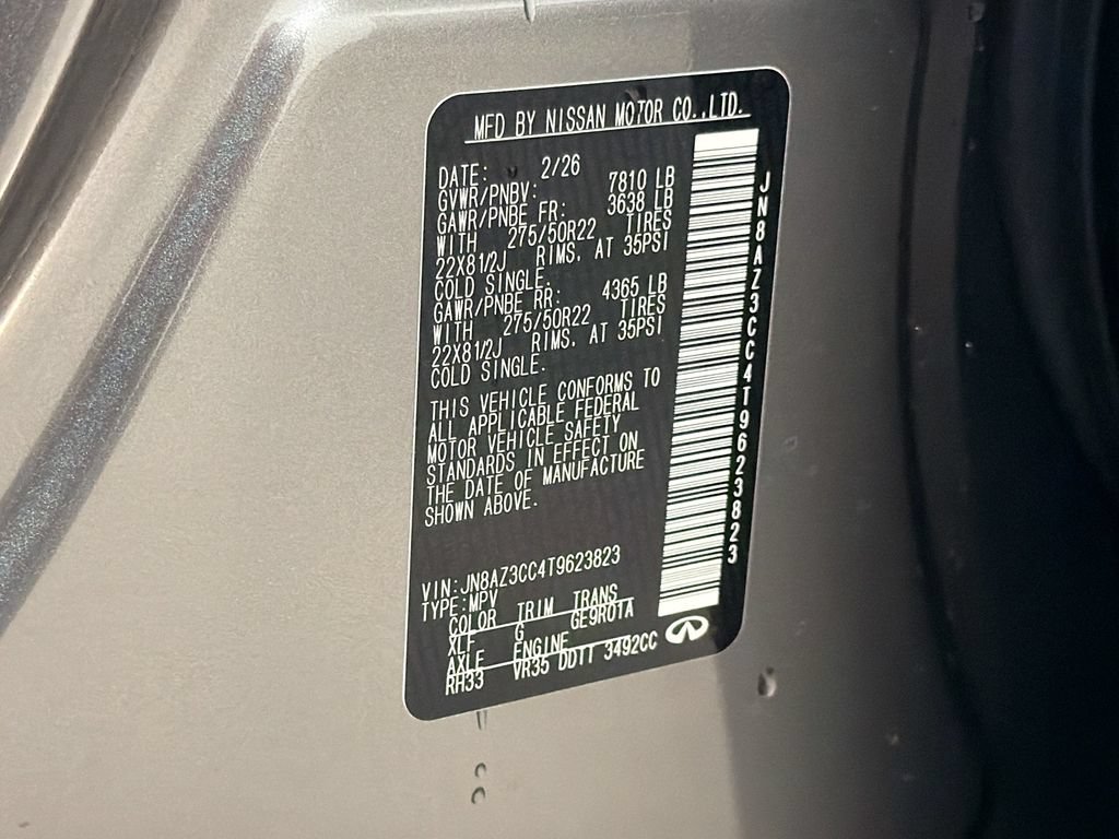 New 2026 INFINITI QX80 Autograph AWD/4WD image 38