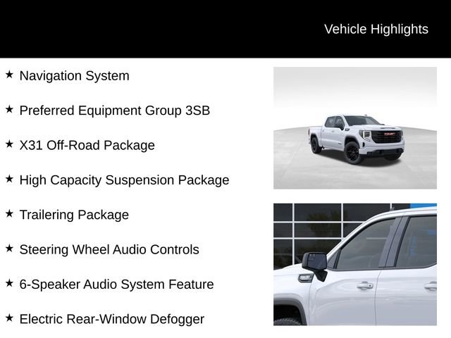 New 2026 GMC Sierra 1500 Elevation w/ X31 Off-Road Package AWD/4WD image 8