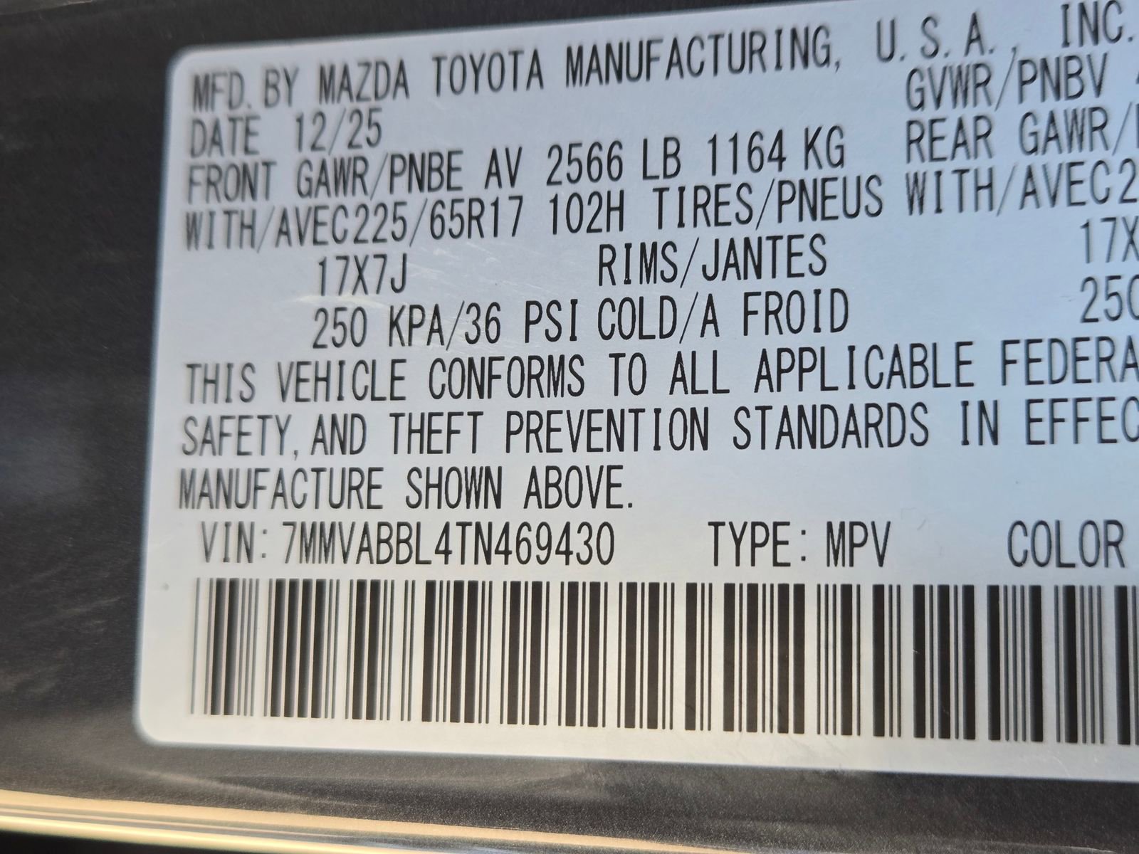 New 2026 MAZDA CX-50 AWD 2.5 S w/ Weather Package image 22