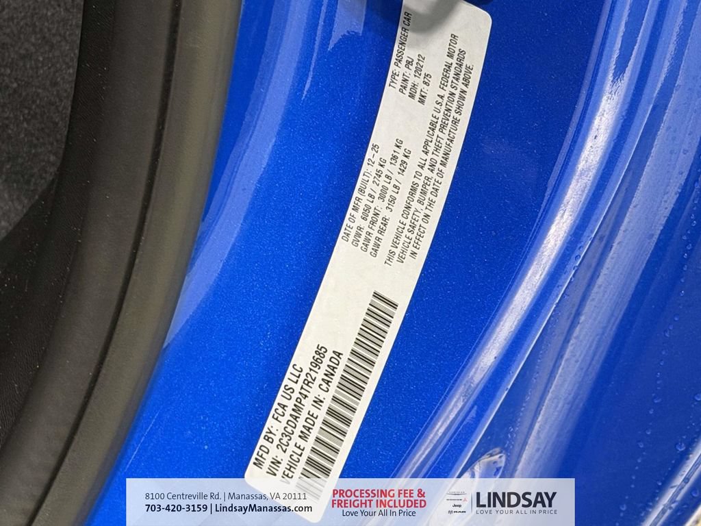 New 2026 Dodge Charger Scat Pack AWD/4WD image 28