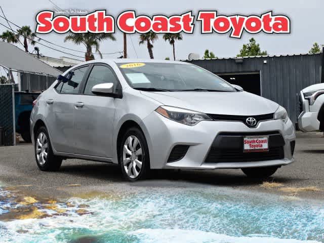 Used 2016 Toyota Corolla LE