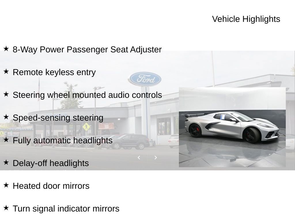 Used 2020 Chevrolet Corvette Stingray Convertible w/ 1LT image 20