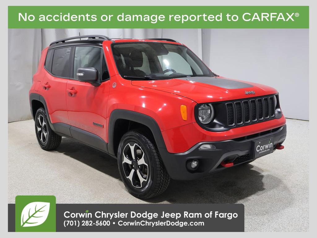 Used 2019 Jeep Renegade Trailhawk w/ LED Lighting Group image 1