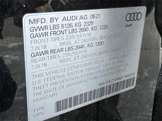 Used 2021 Audi Q3 2.0T Premium Plus image 28