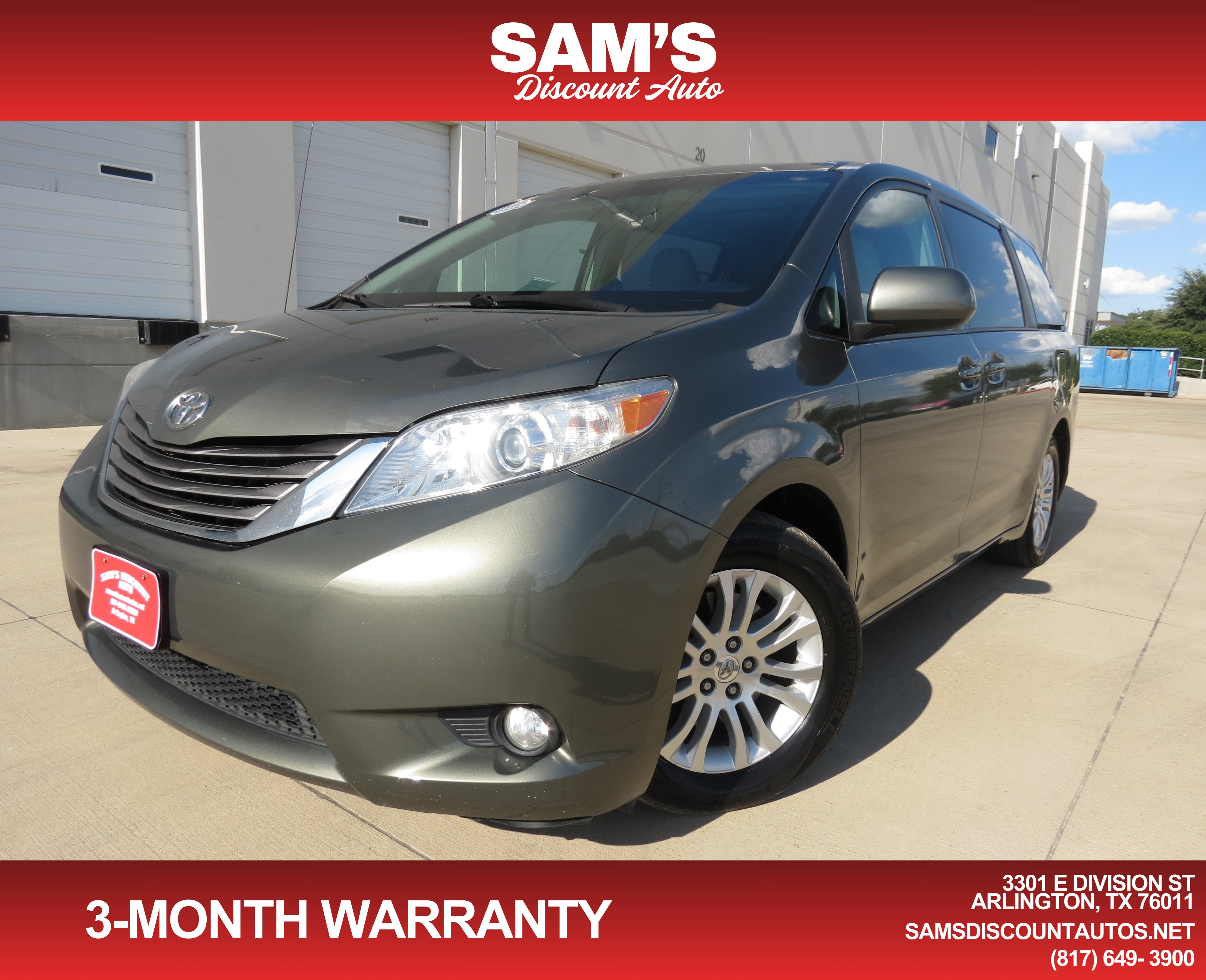 Used 2011 Toyota Sienna XLE FWD image 1