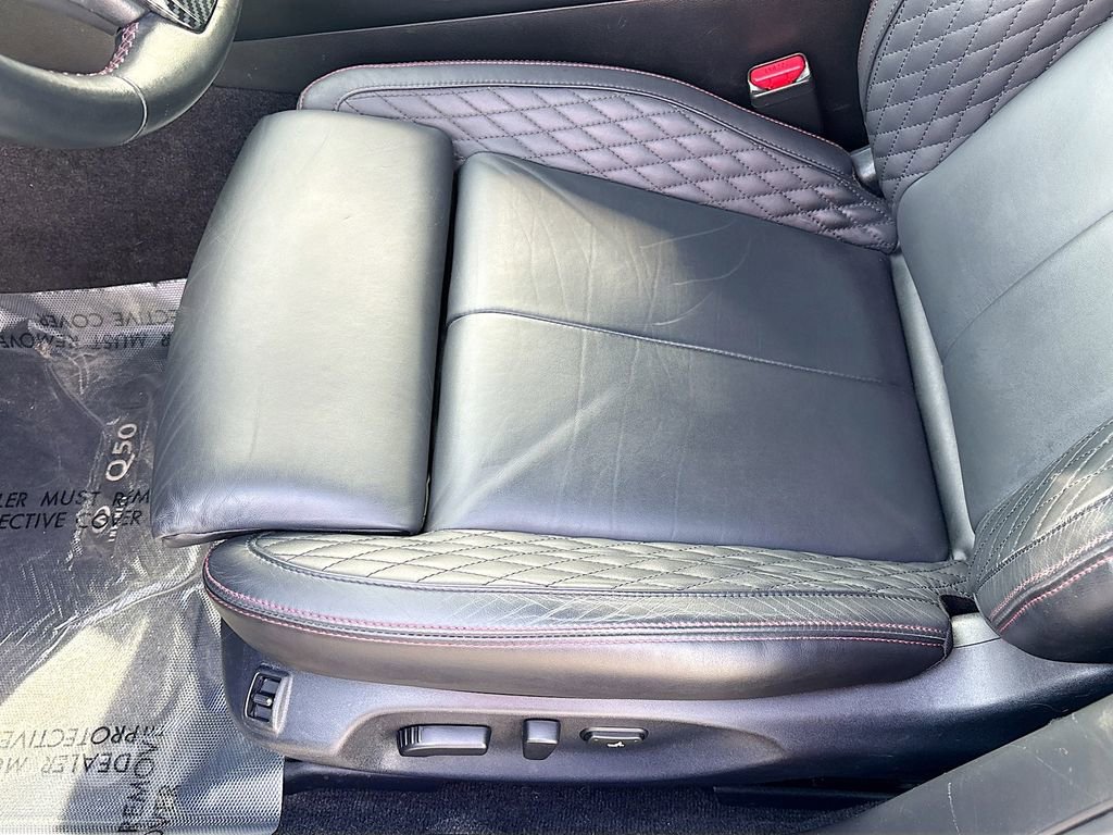 Used 2022 INFINITI Q50 Red Sport 400 w/ Carbon Fiber Package image 20