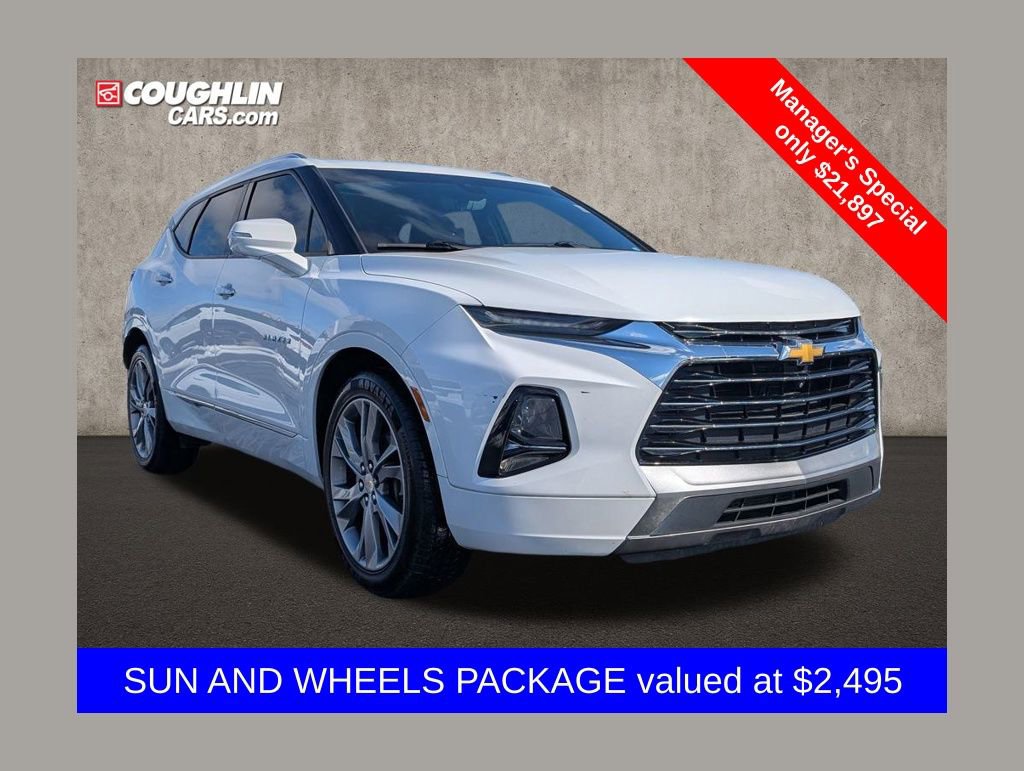 Used 2019 Chevrolet Blazer Premier w/ Sun and Wheels Package AWD/4WD image 1