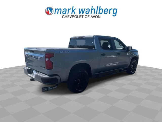 Certified 2024 Chevrolet Silverado 1500 Custom w/ Turbomax Blackout Package AWD/4WD image 8