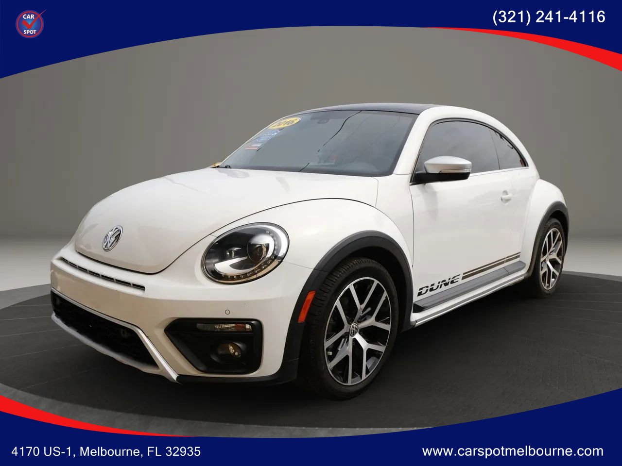 Used 2016 Volkswagen Beetle 1.8T Dune w/ Dune Technology Package image 1