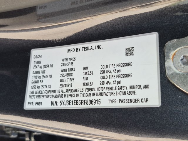 Used 2024 Tesla Model 3 Long Range AWD/4WD image 25