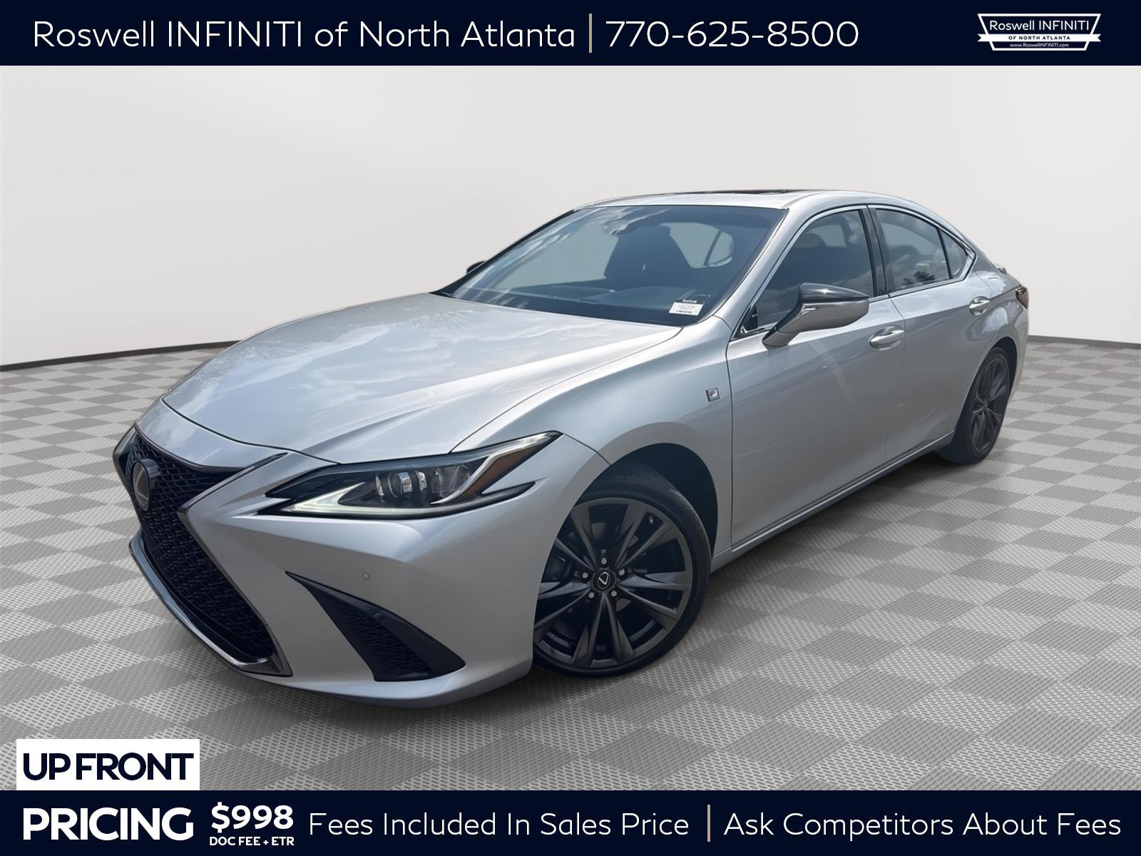 Used 2019 Lexus ES 350 F Sport w/ Accessory Package 2 FWD image 1