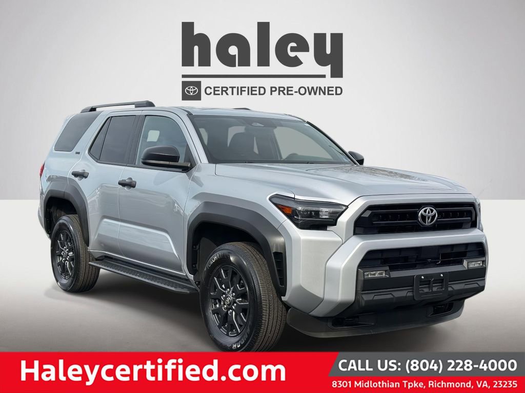 Certified 2025 Toyota 4Runner SR5