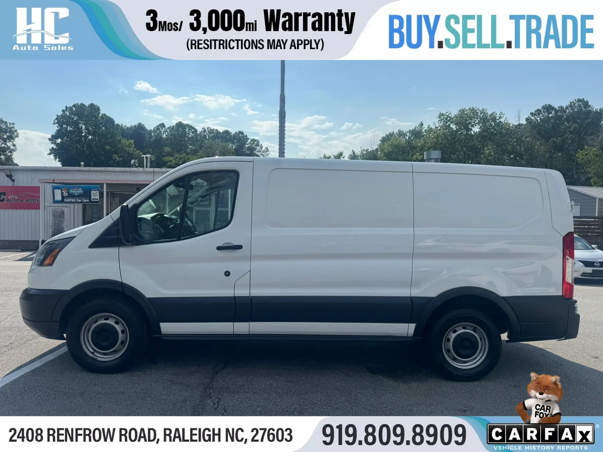 Used 2016 Ford Transit 150 130 Low Roof RWD image 2