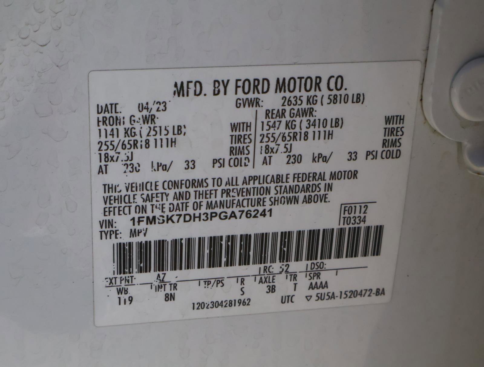 Used 2023 Ford Explorer XLT image 22