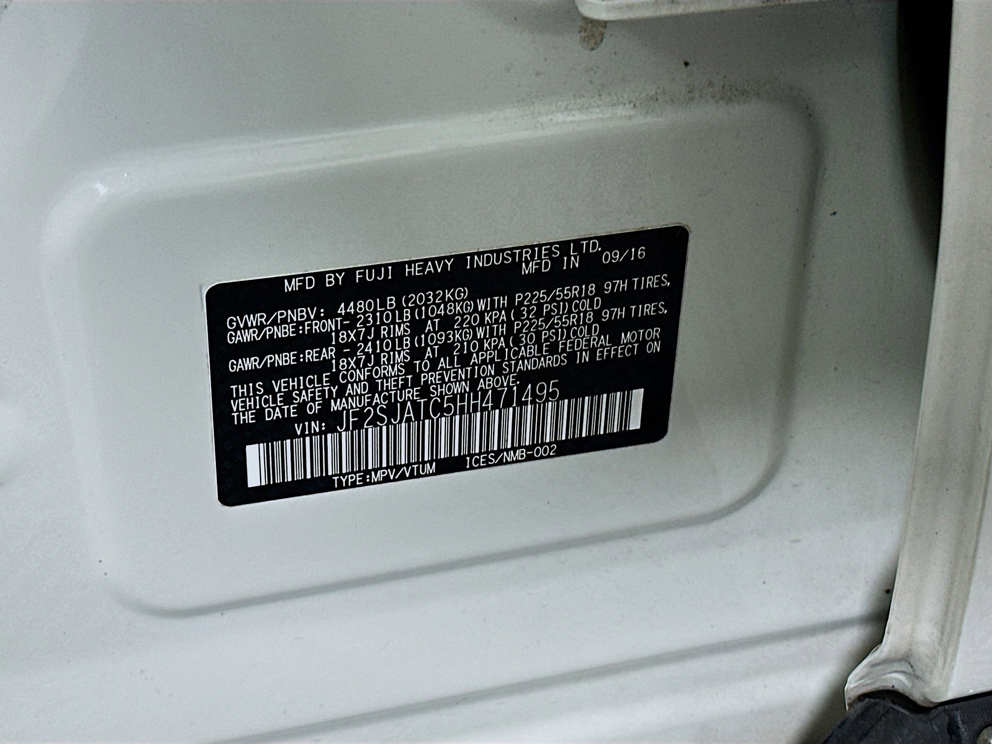 Used 2017 Subaru Forester 2.5i Touring w/ Protection Package #2 image 12