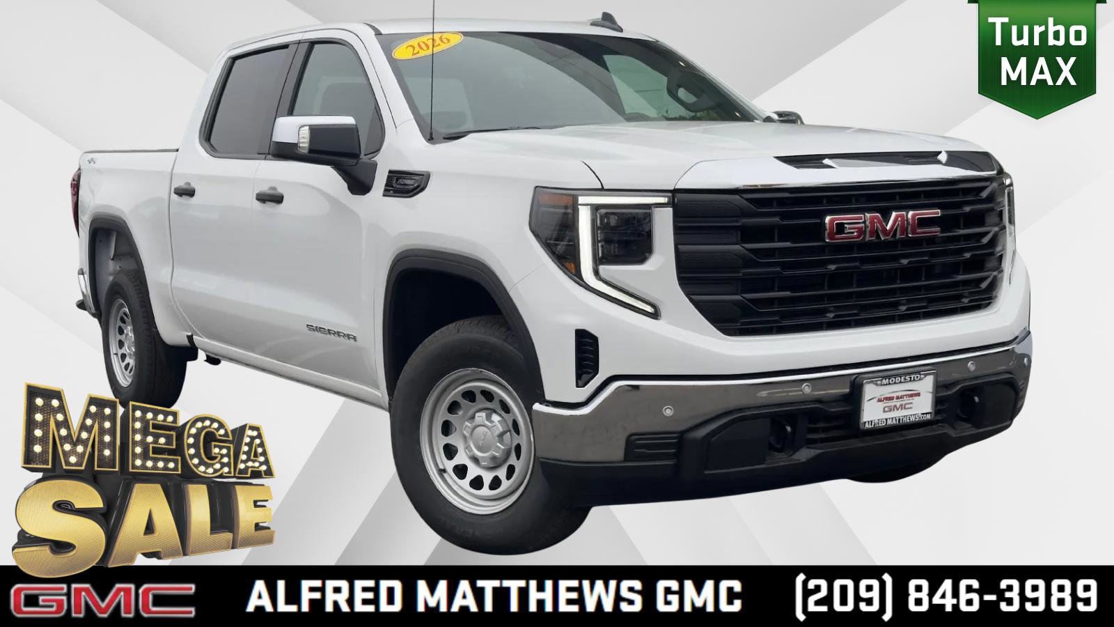 New 2026 GMC Sierra 1500 Pro w/ Pro Value Package