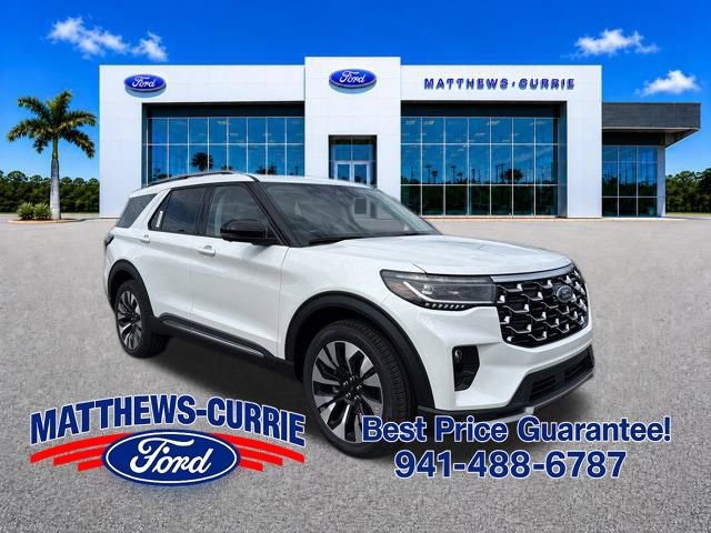 New 2026 Ford Explorer Platinum w/ LUX Leather Package AWD/4WD image 1