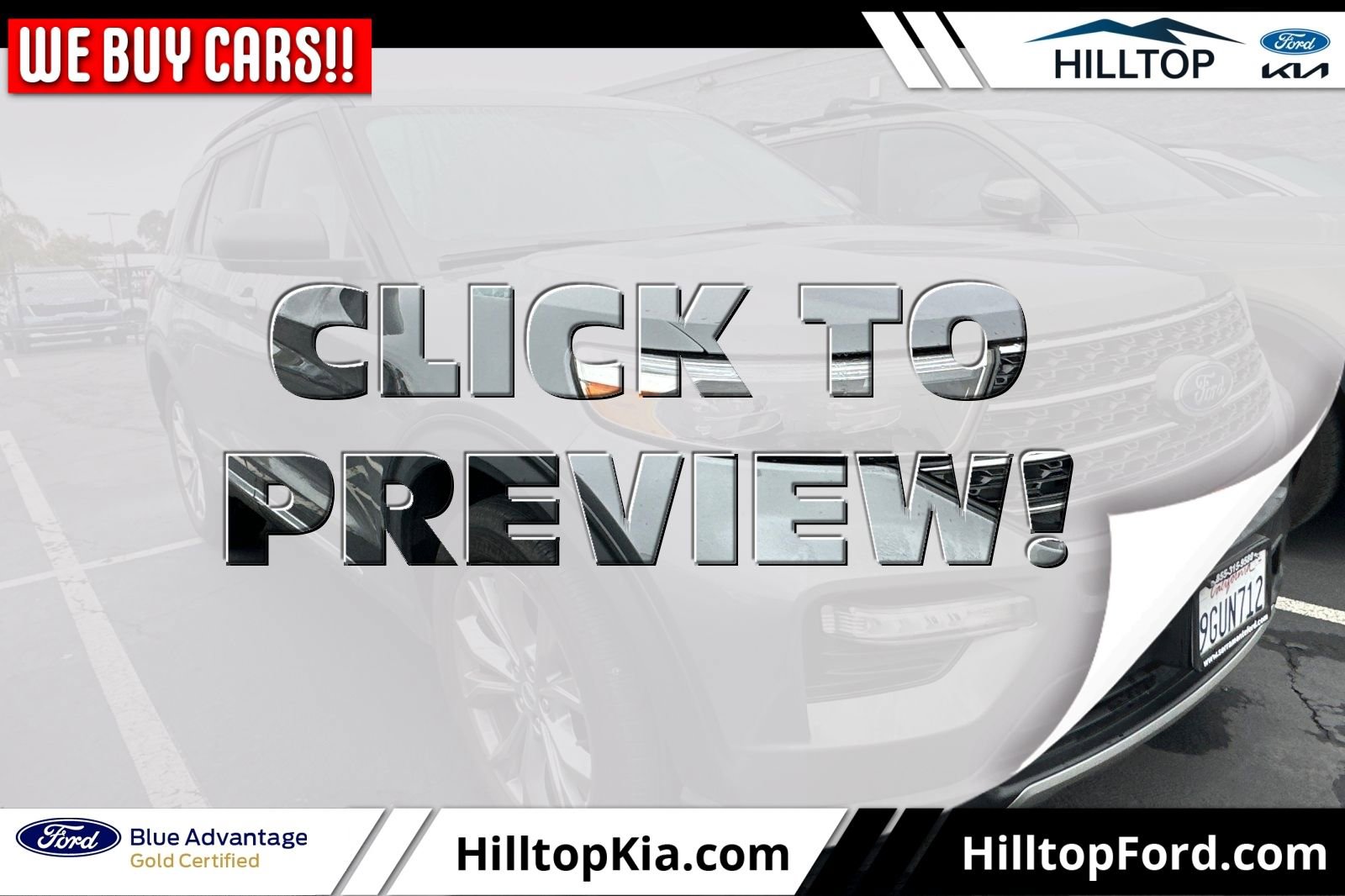 Used 2023 Ford Explorer XLT w/ Equipment Group 202A image 1