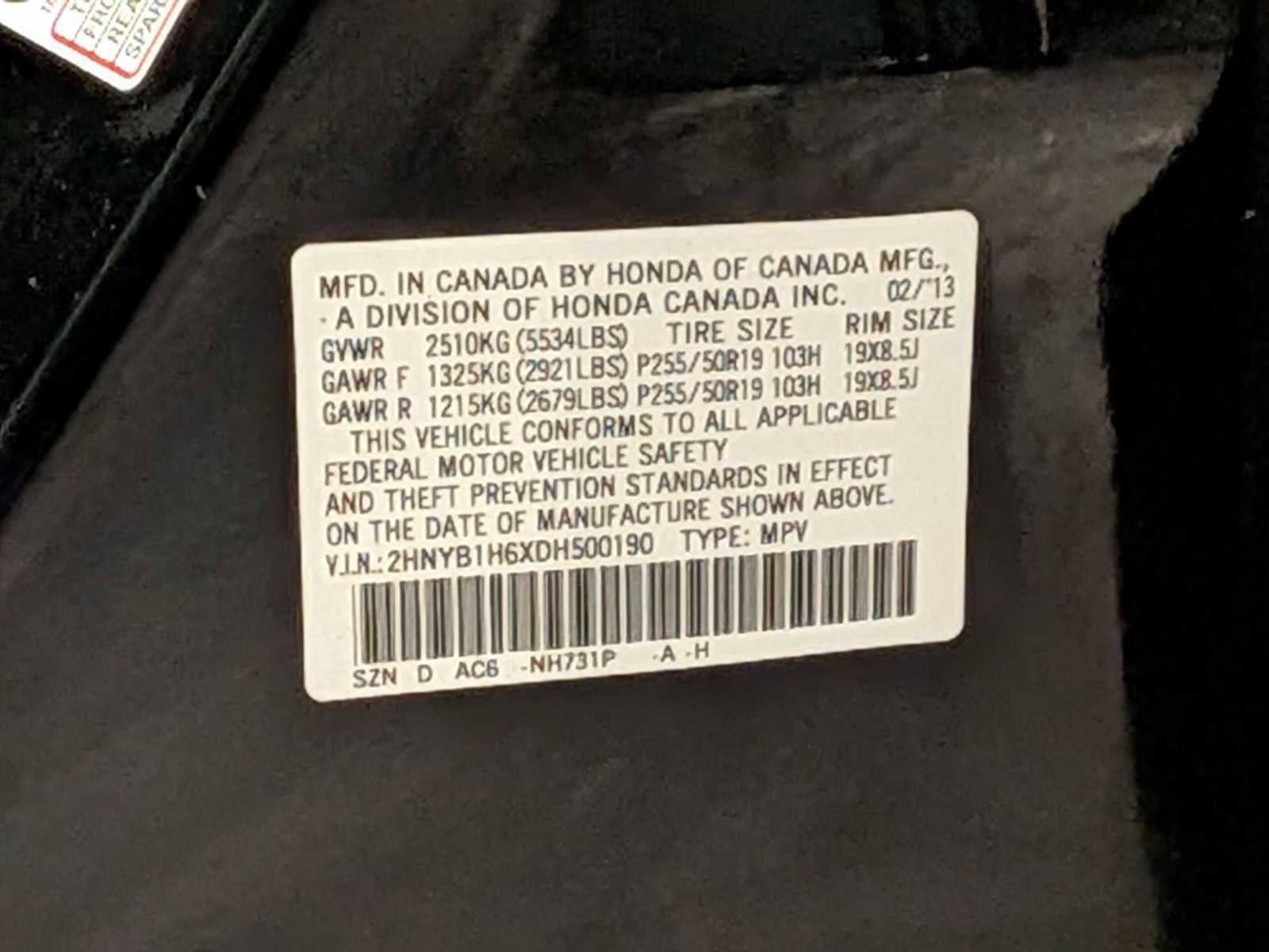 Used 2013 Acura ZDX image 30