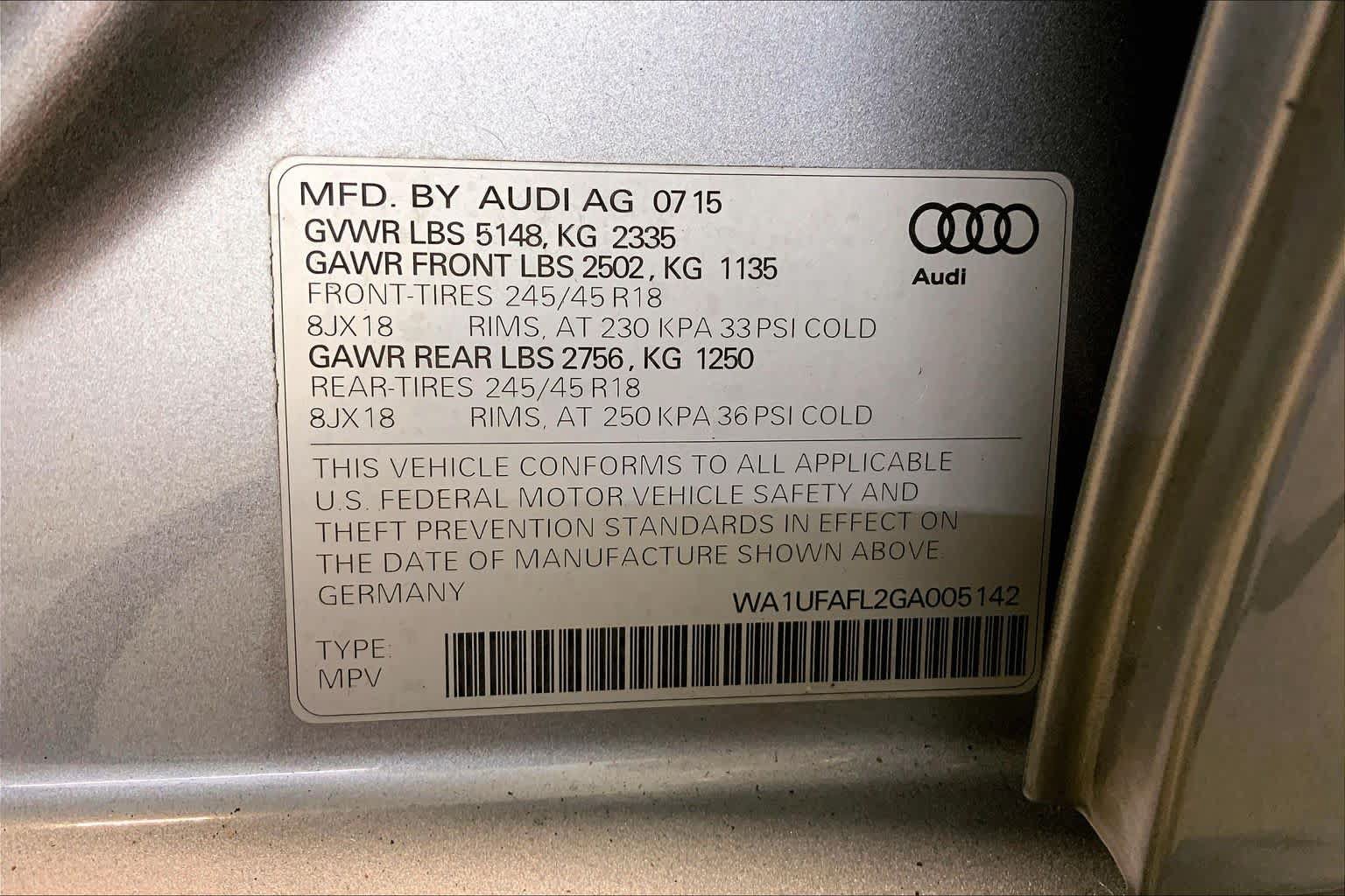 Used 2016 Audi A4 Premium Plus AWD/4WD image 35