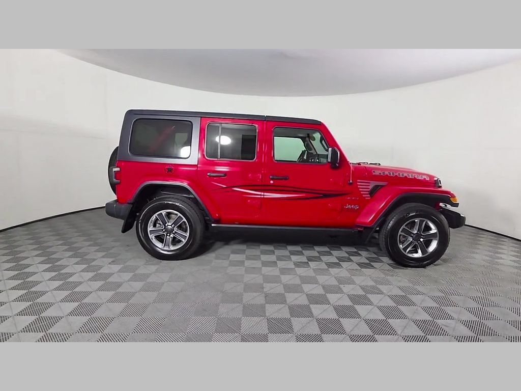 Used 2021 Jeep Wrangler Unlimited Sahara AWD/4WD image 36