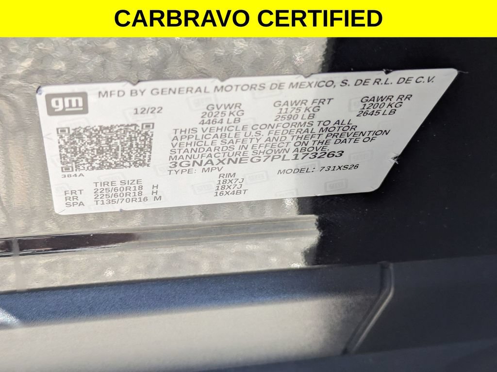 Certified 2023 Chevrolet Equinox Premier FWD image 38