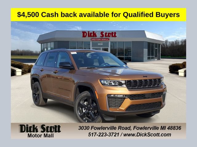 New 2026 Jeep Grand Cherokee Limited w/ Limited Altitude Package