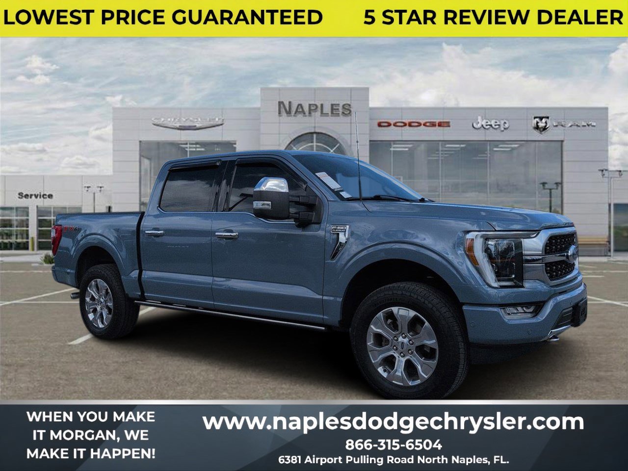 Used 2023 Ford F150 Platinum w/ Equipment Group 701A High image 1