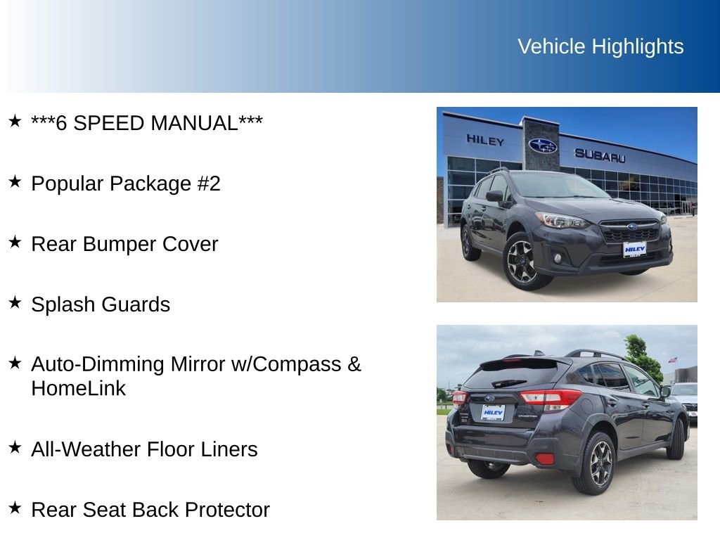 Used 2019 Subaru Crosstrek 2.0i Premium w/ Popular Package #2 AWD/4WD image 5
