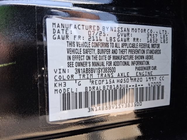 Certified 2025 Nissan Sentra S FWD image 22