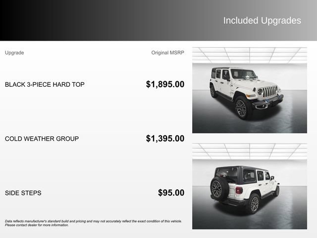 Used 2023 Jeep Wrangler Unlimited Sahara w/ Cold Weather Group AWD/4WD image 4
