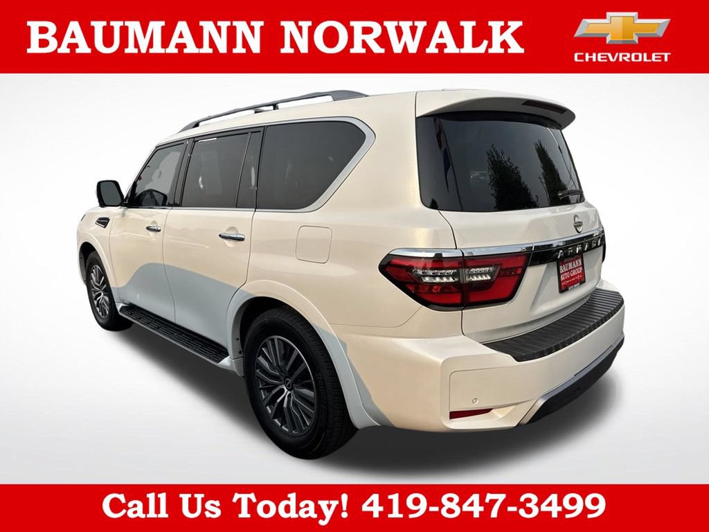 Used 2023 Nissan Armada SL w/ Captain's Chairs Package AWD/4WD image 2