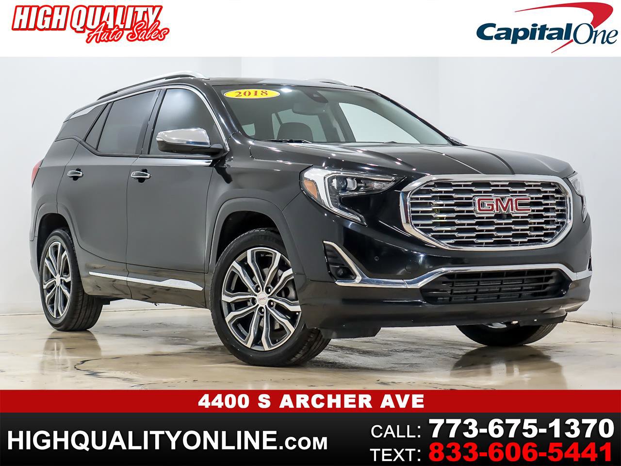 Used 2018 GMC Terrain Denali w/ Advanced Safety Package