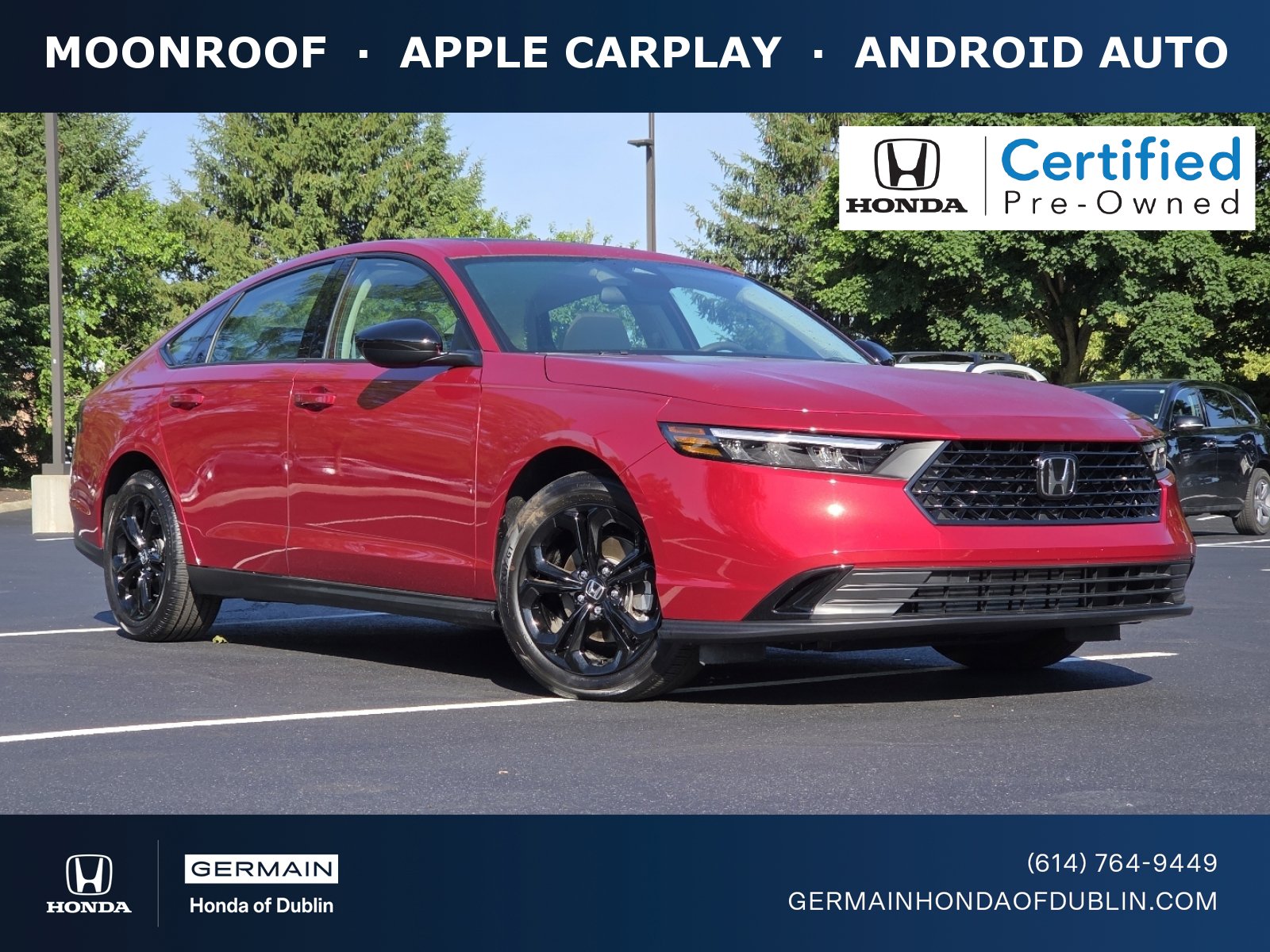 Certified 2025 Honda Accord SE