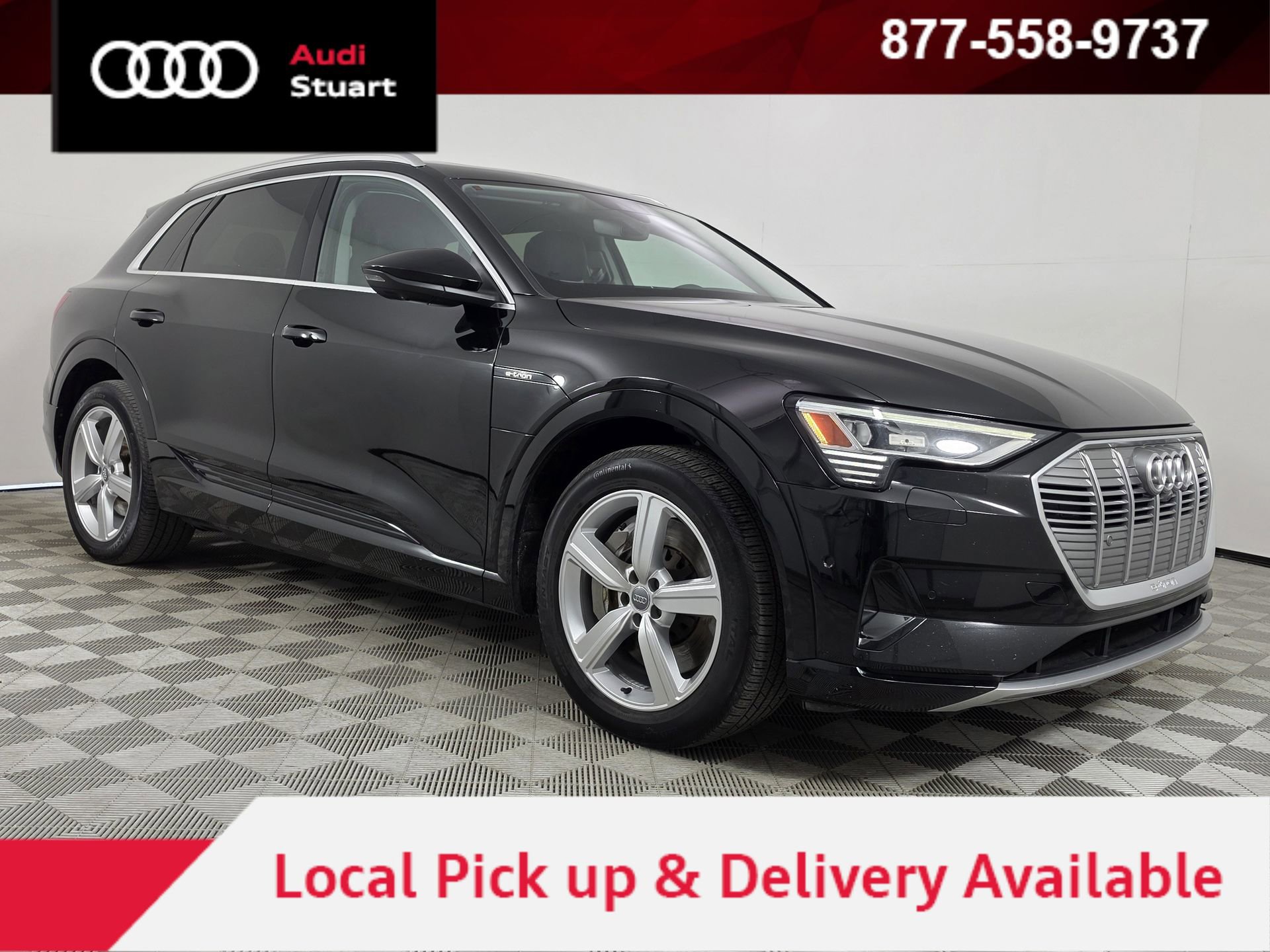 Used 2019 Audi e-tron Premium Plus w/ Cold Weather Package AWD/4WD image 1
