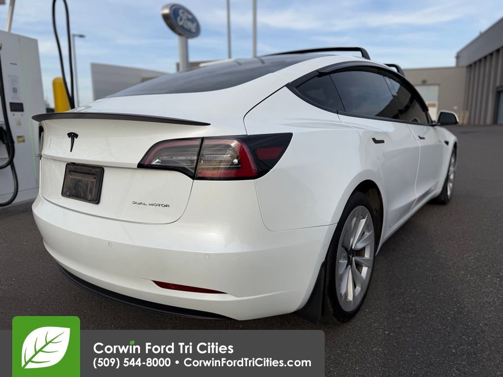 Used 2021 Tesla Model 3 Long Range AWD/4WD image 9