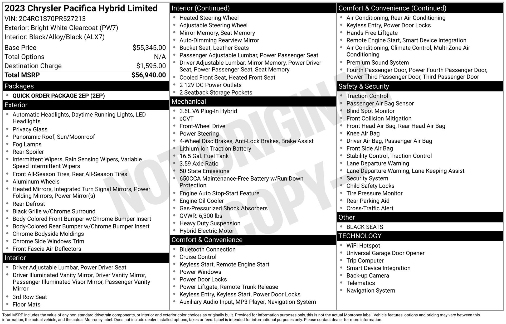 Used 2023 Chrysler Pacifica Limited image 31