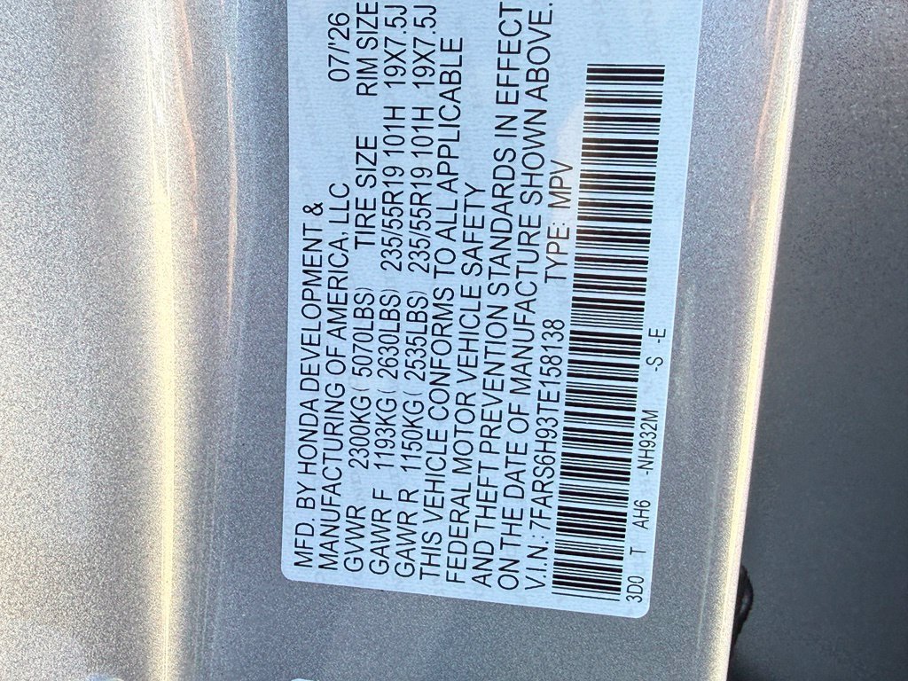 Certified 2026 Honda CR-V Sport Touring image 29