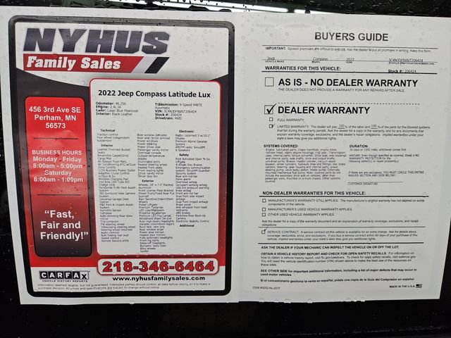 Used 2021 Jeep Cherokee Latitude Lux w/ Comfort/Convenience Group image 55