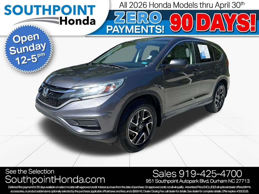 Used 2016 Honda CR-V SE video 3