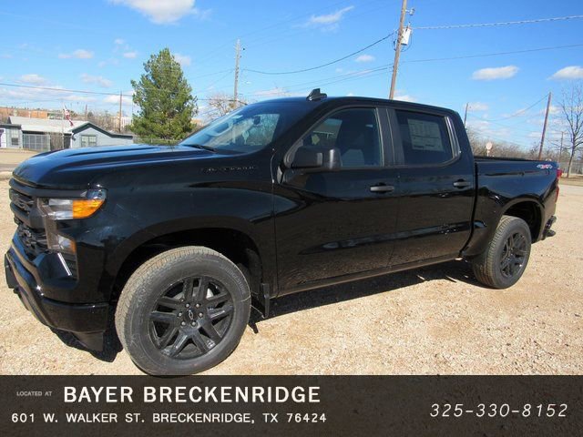 Used 2024 Chevrolet Silverado 1500 Custom w/ LPO, Dark Essentials Package AWD/4WD image 7