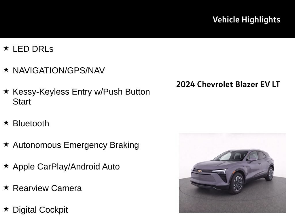 Used 2024 Chevrolet Blazer EV LT AWD/4WD image 29