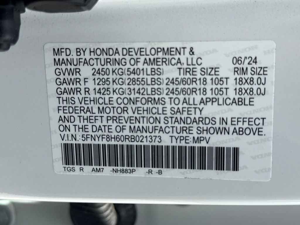 Certified 2024 Honda Passport TrailSport image 27