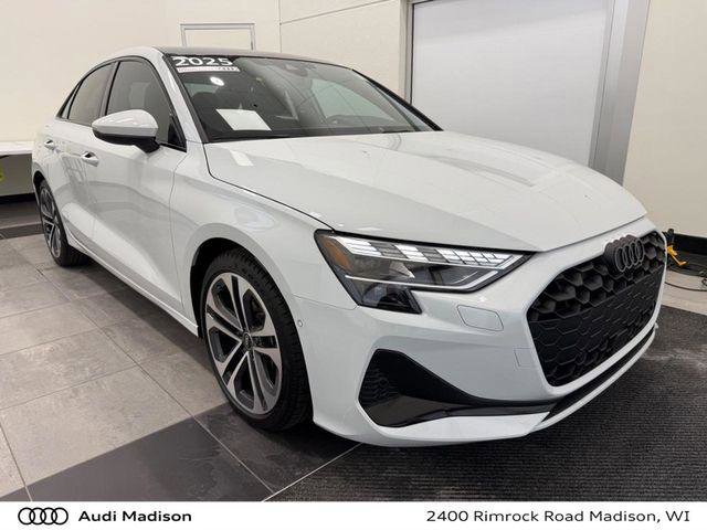 Certified 2025 Audi A3 2.0T Premium w/ Black Optic Package image 1