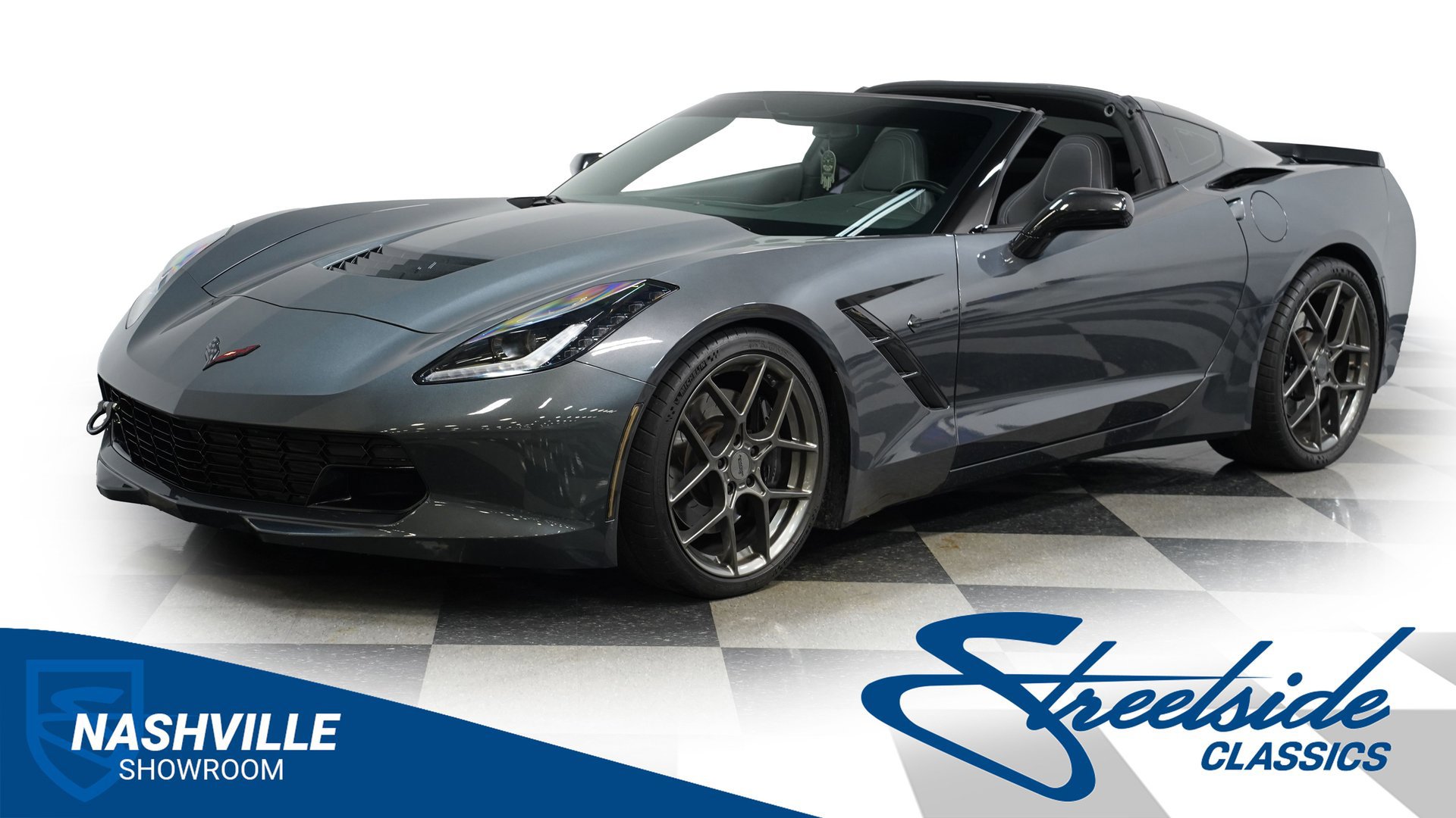 Used 2017 Chevrolet Corvette Stingray Coupe w/ Carbon Flash Badge Package image 1