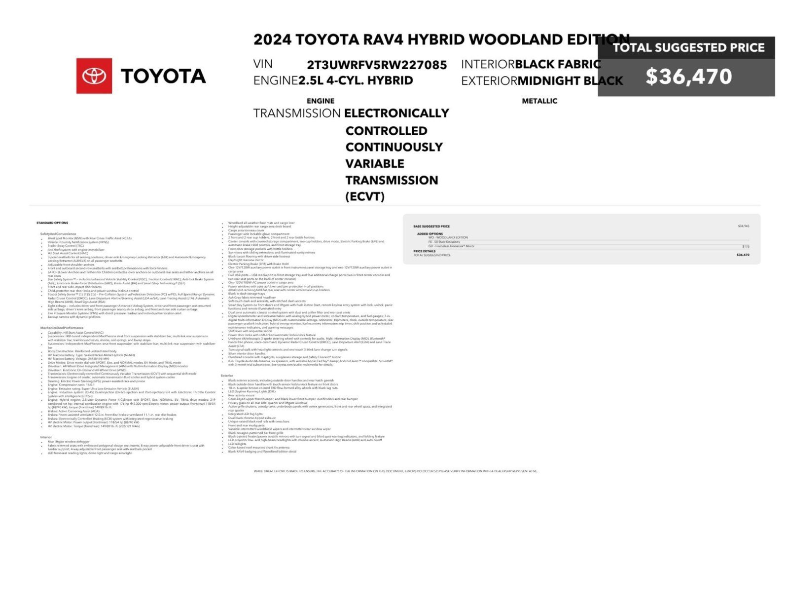 Used 2024 Toyota RAV4 AWD Hybrid image 2