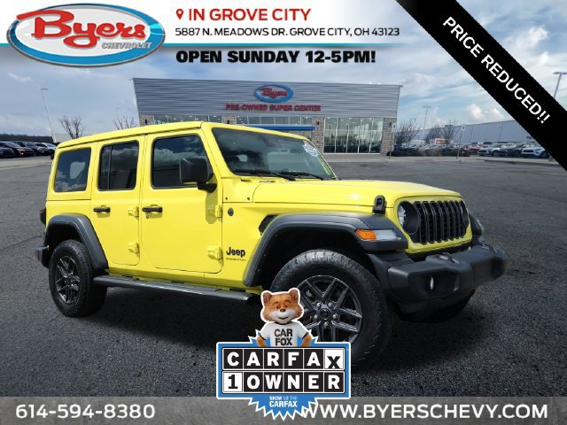 Used 2024 Jeep Wrangler Unlimited Sport