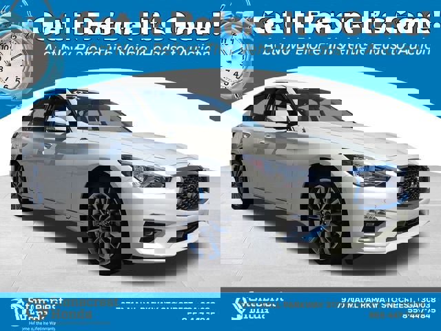 Used 2022 INFINITI Q50 Luxe w/ Cargo Package