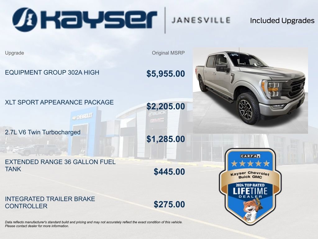 Used 2023 Ford F150 XLT w/ Equipment Group 302A High AWD/4WD image 2