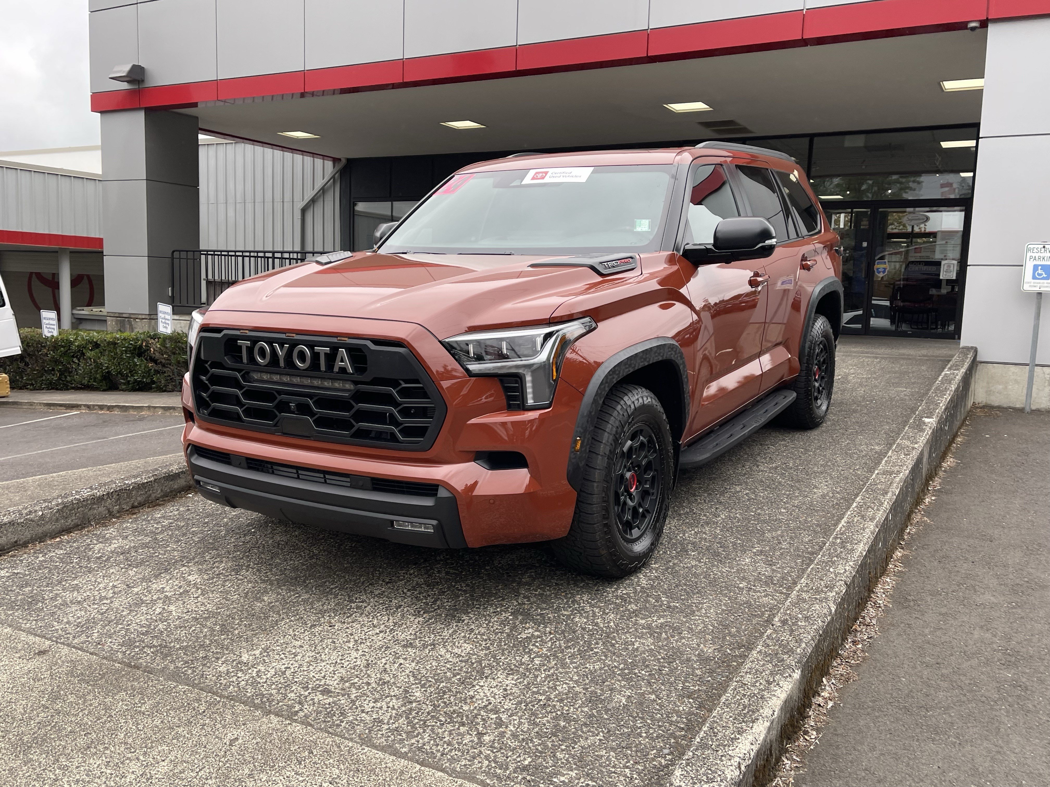 Certified 2024 Toyota Sequoia TRD Pro AWD/4WD image 3